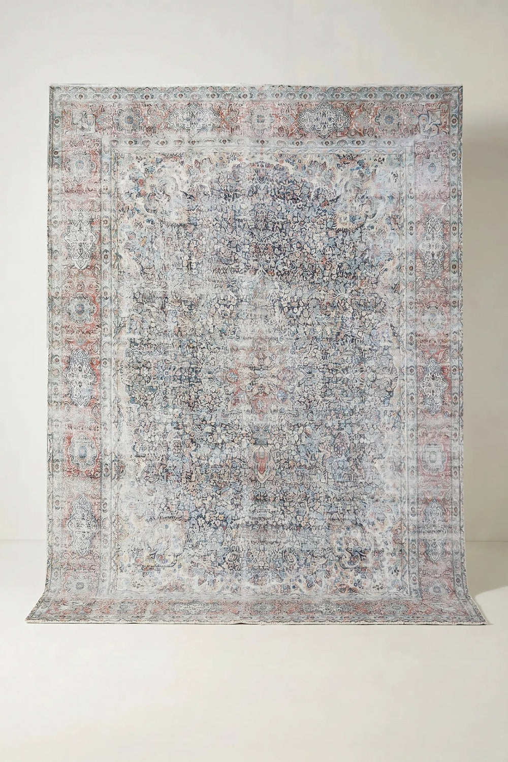 Vintage Persian Kerman Rug