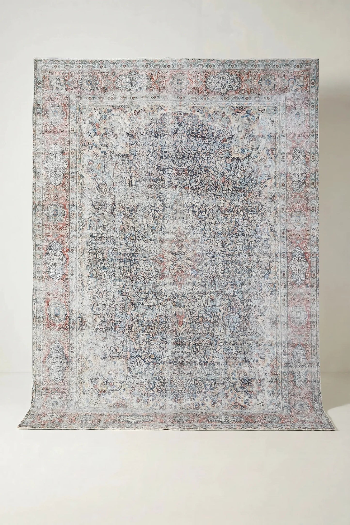 Vintage Persian Kerman Rug