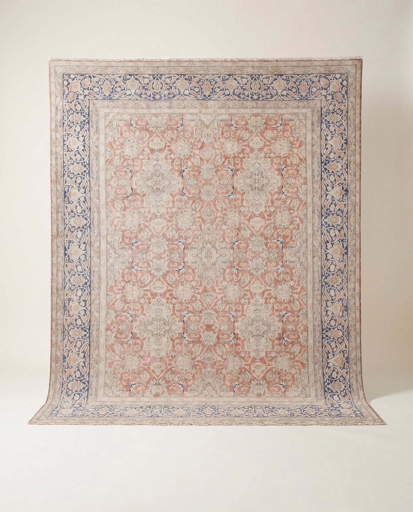 Vintage Persian Kerman Rug