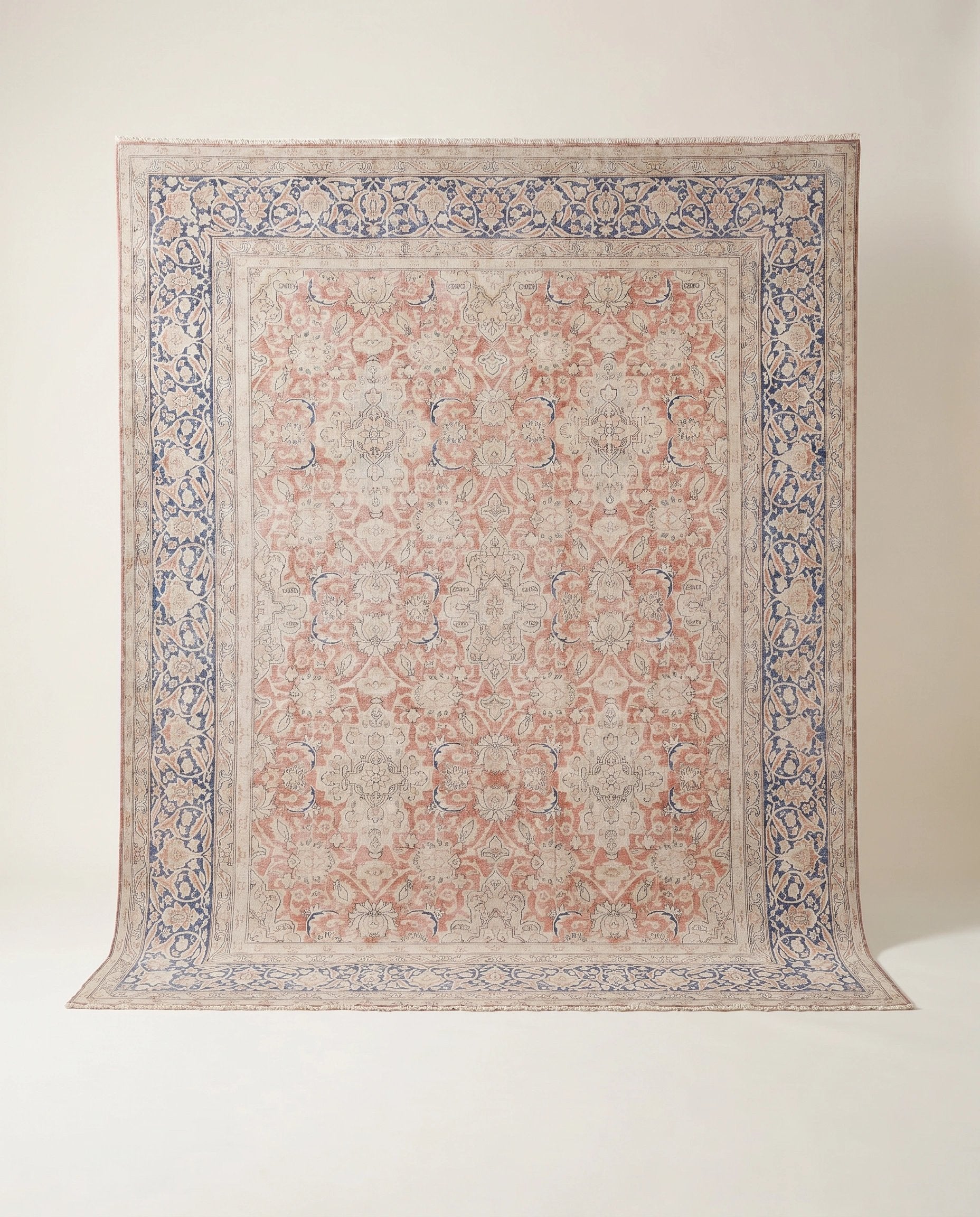 Vintage Persian Kerman Rug
