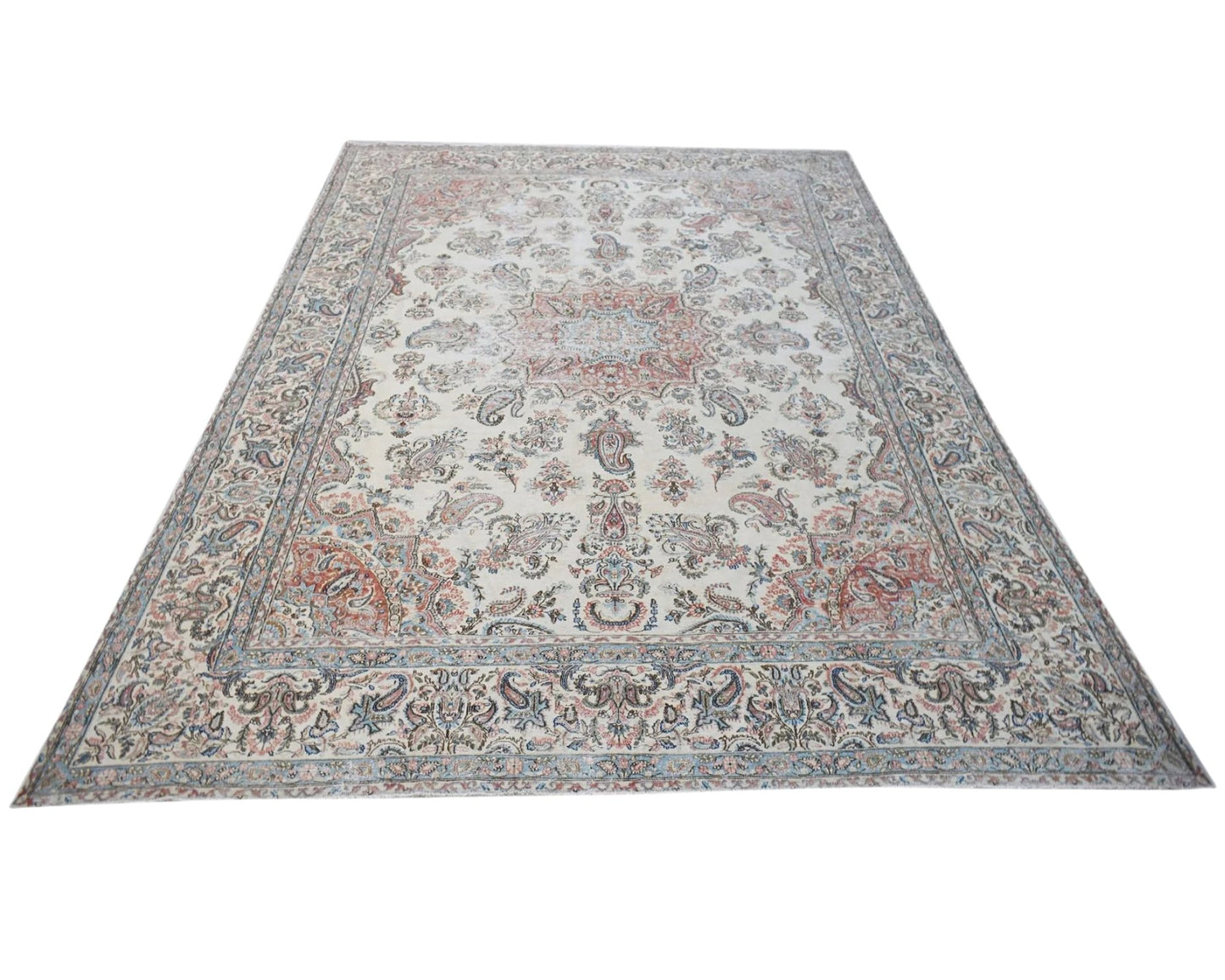 Vintage Persian Kerman Rug