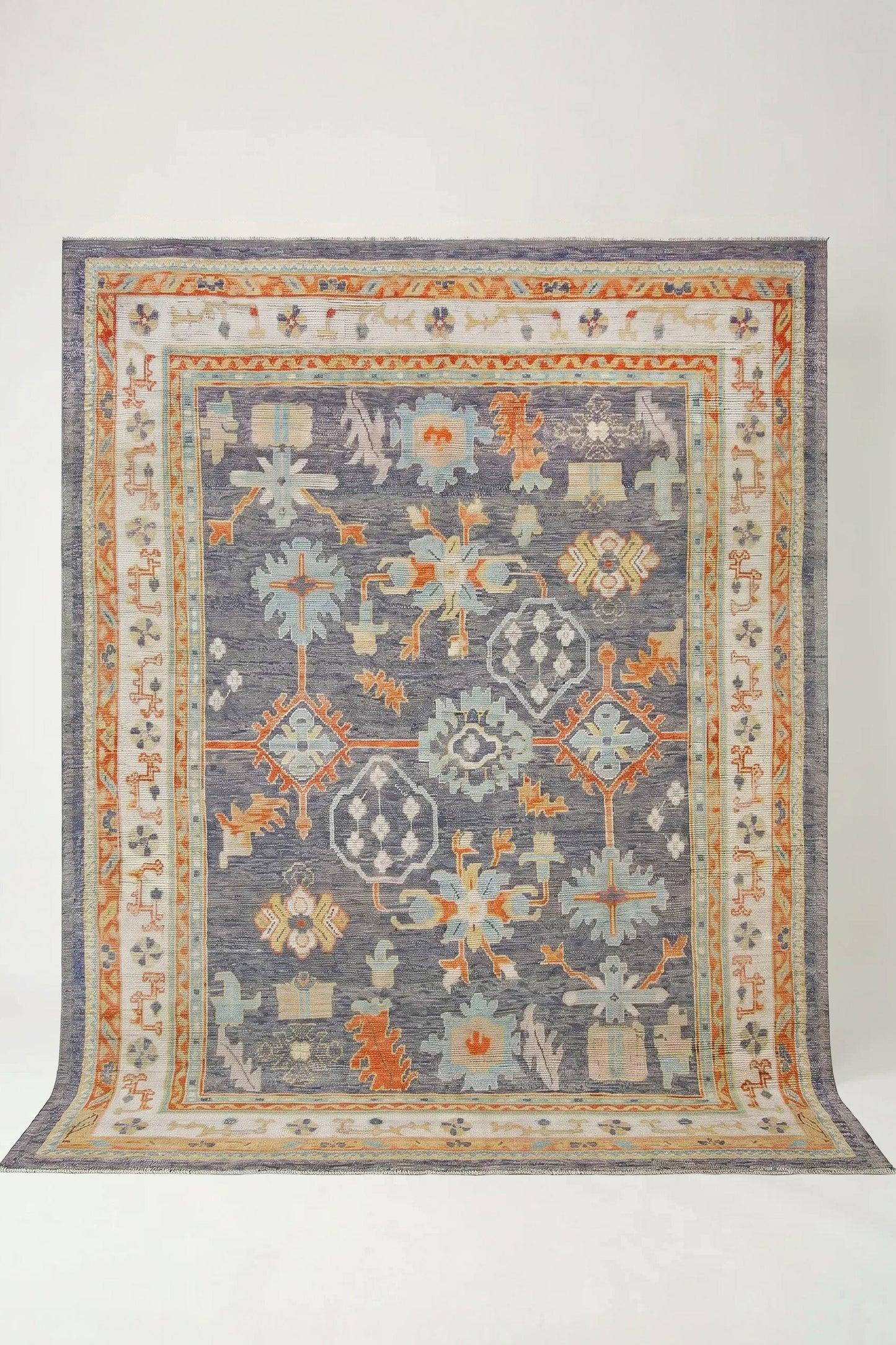 Transitional Oushak Rug