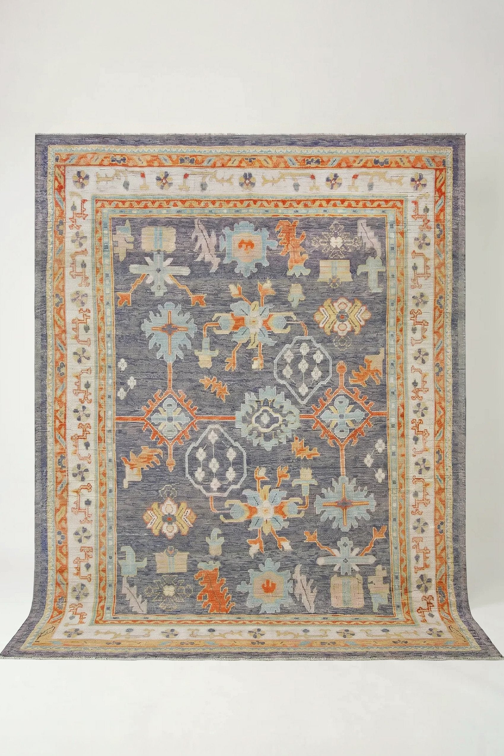 Transitional Oushak Rug