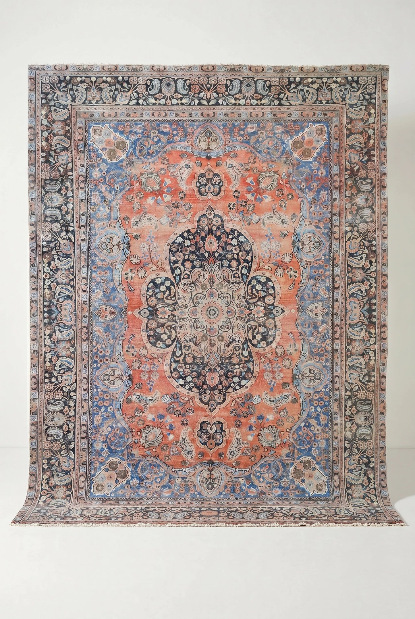 Vintage Persian Moud Rug