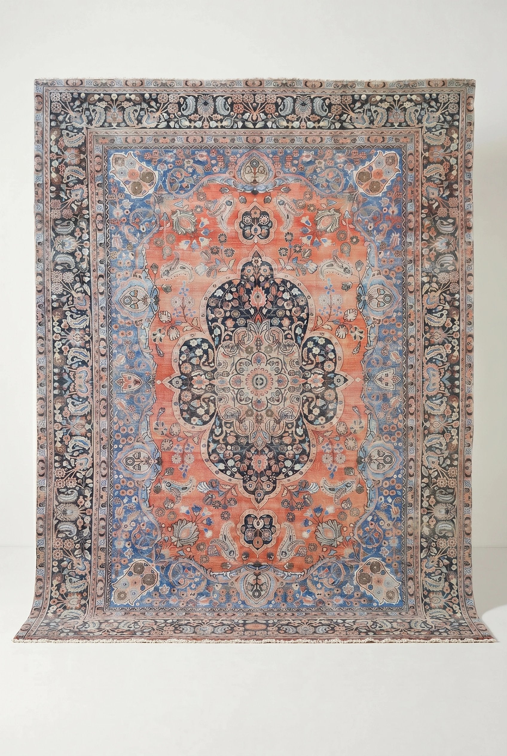 Vintage Persian Moud Rug