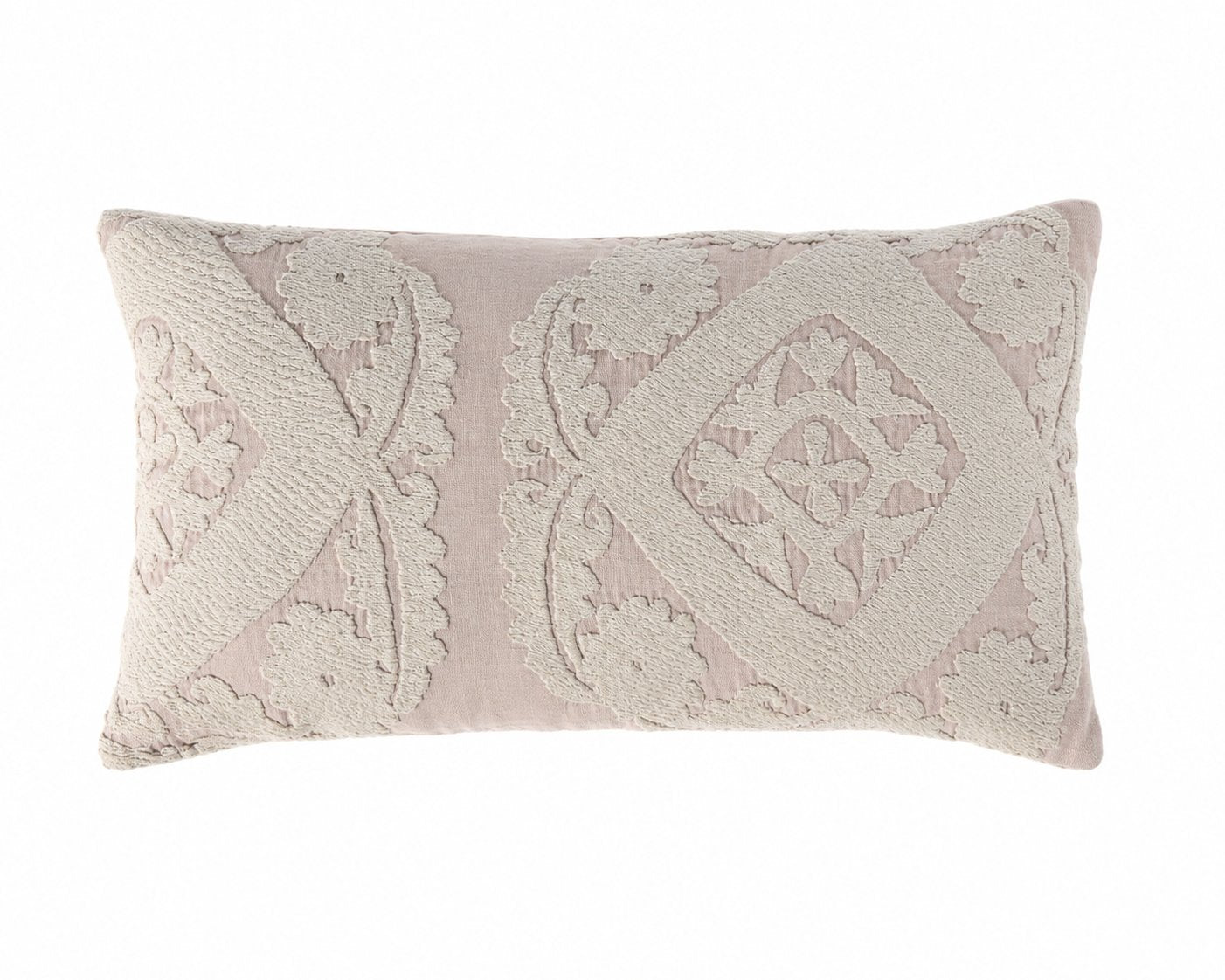 Uzbek Suzani Lumbar Cushion