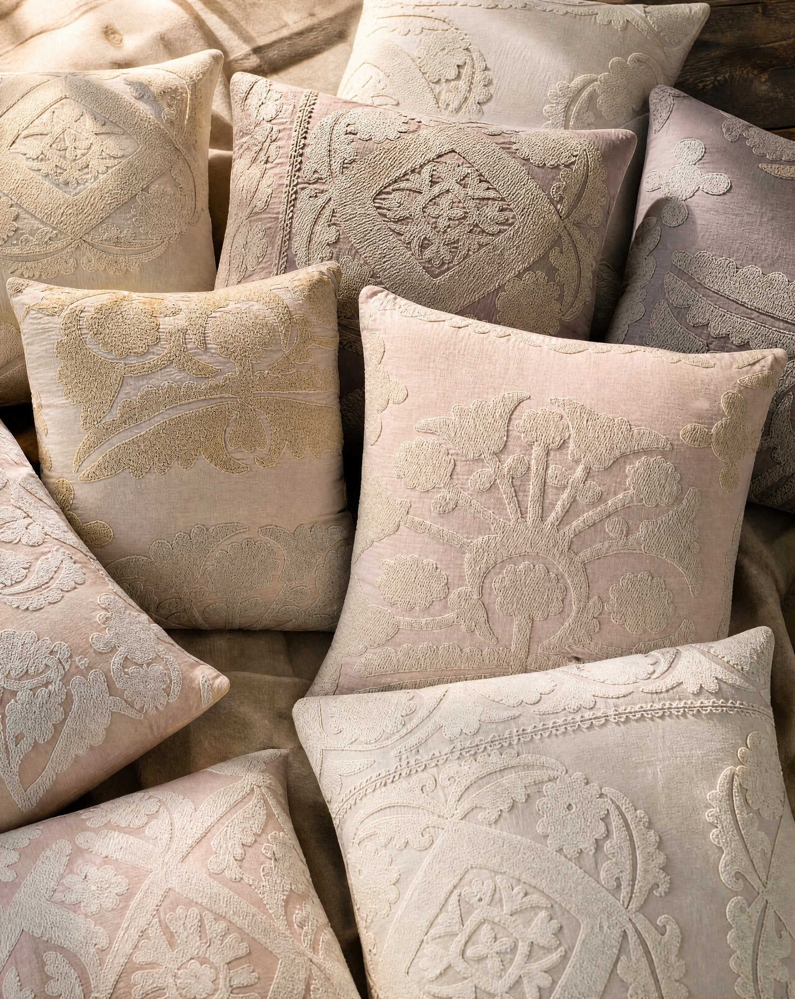 Uzbek Suzani Cushion