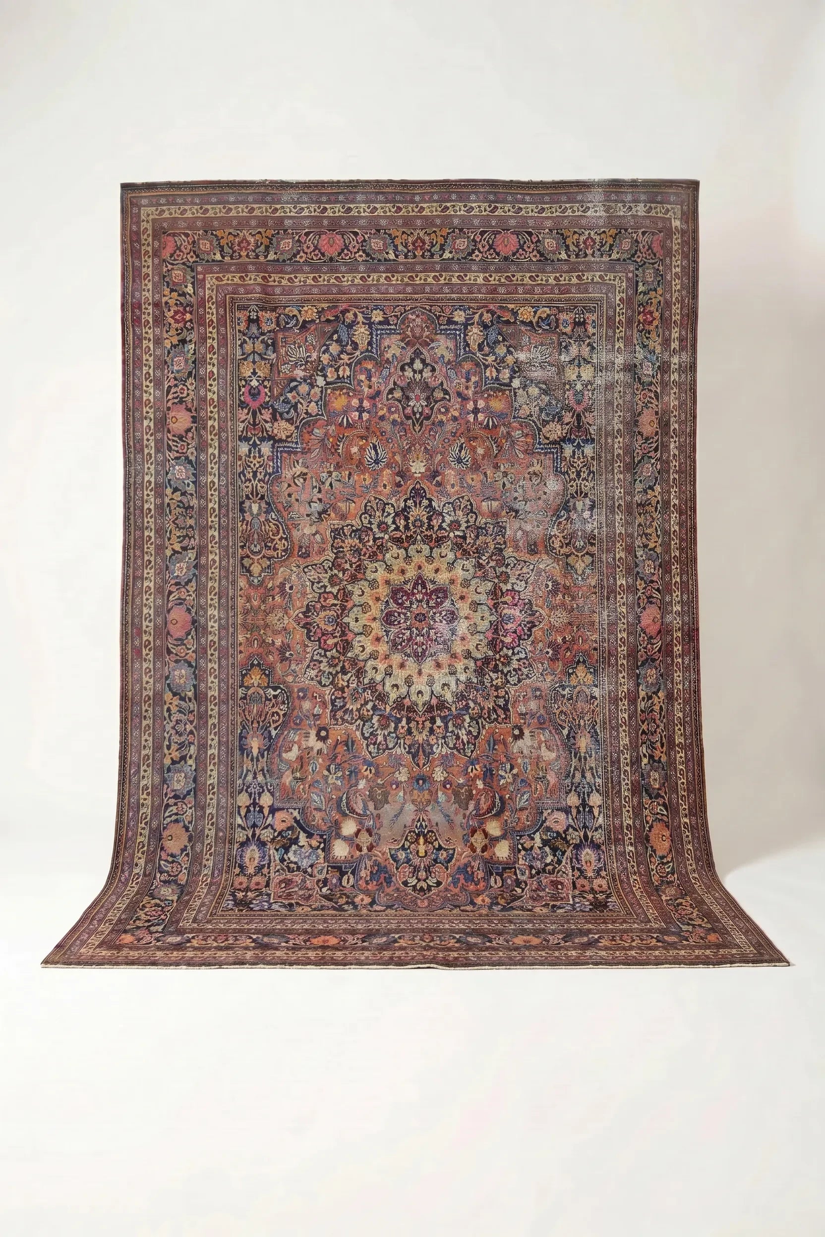 Vintage Persian Moud Rug