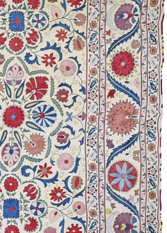 Silk Uzbek Suzani