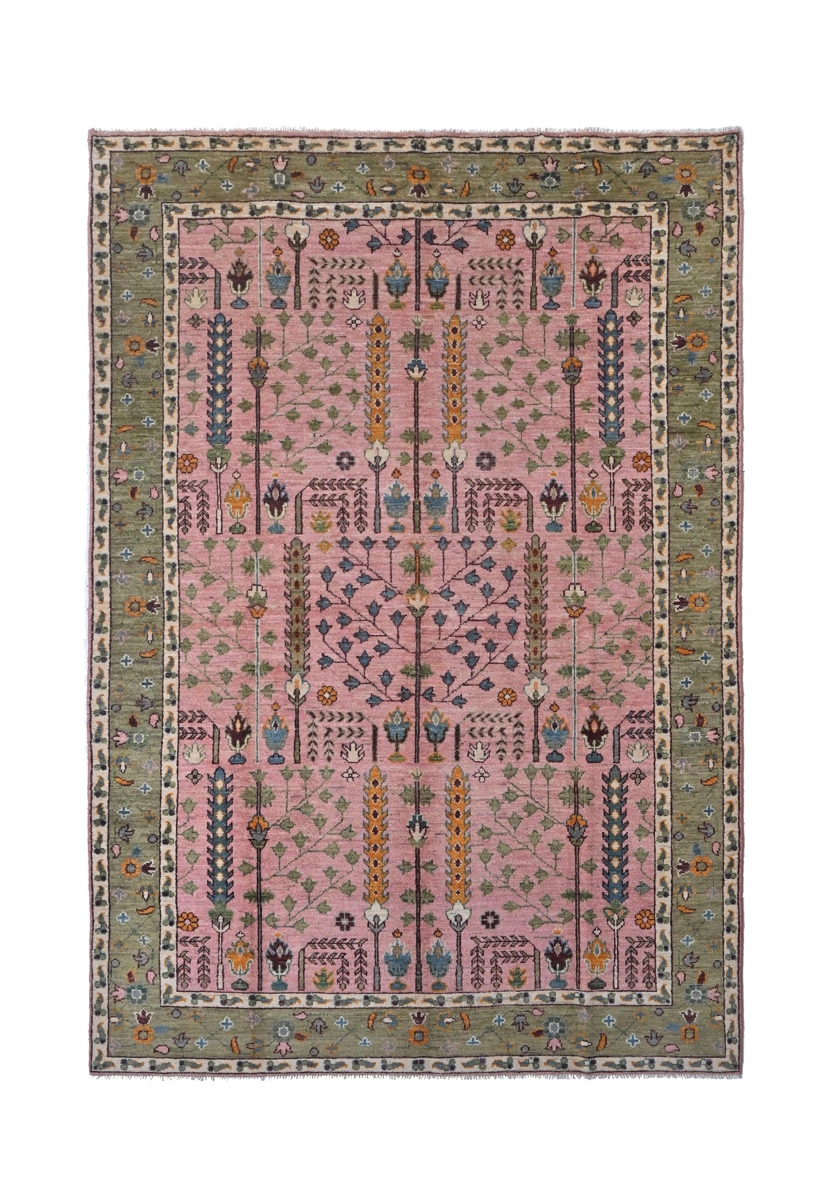 Transitional Kohi Rug - Tree of Life