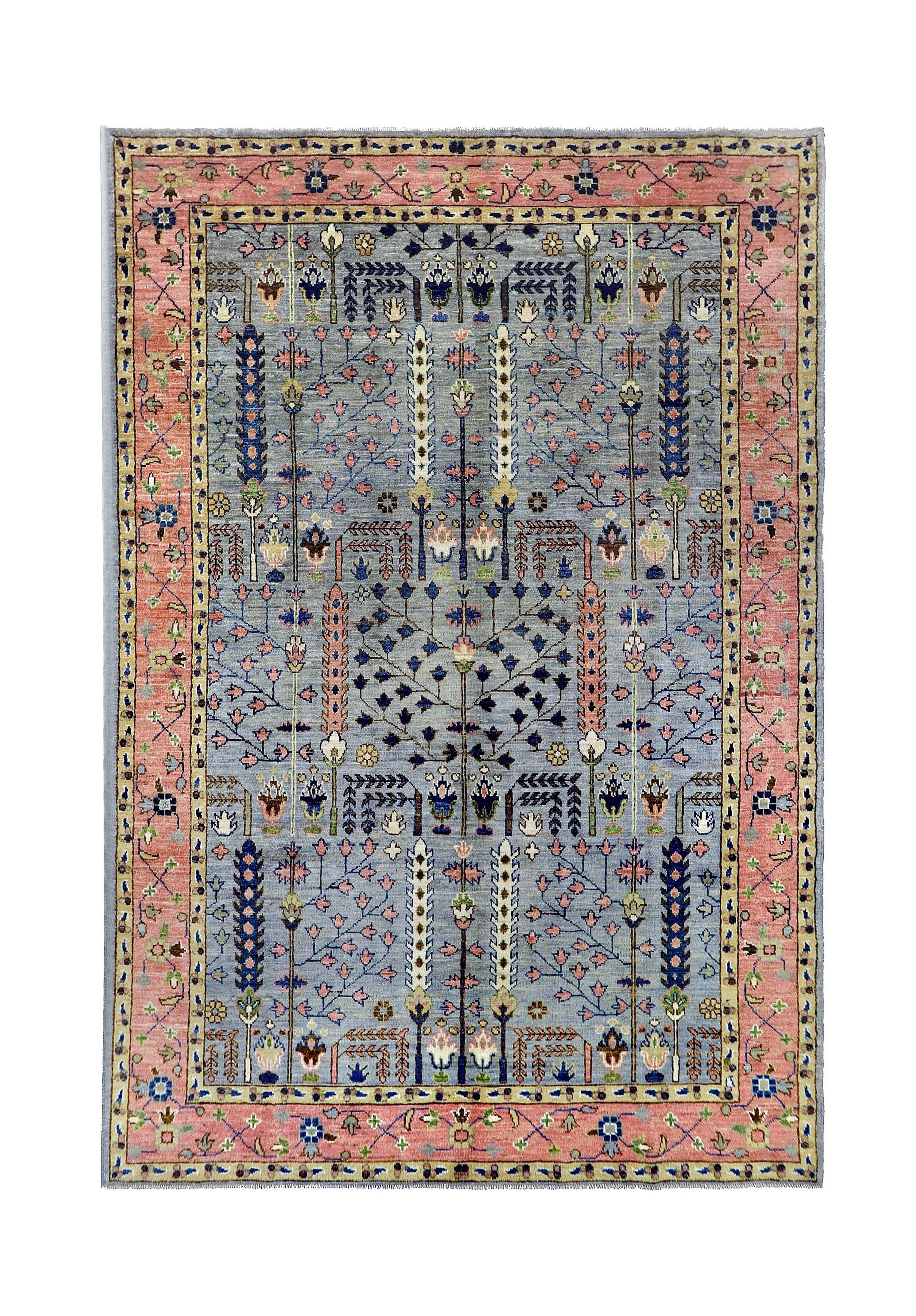 Transitional Kohi Rug - Tree of Life