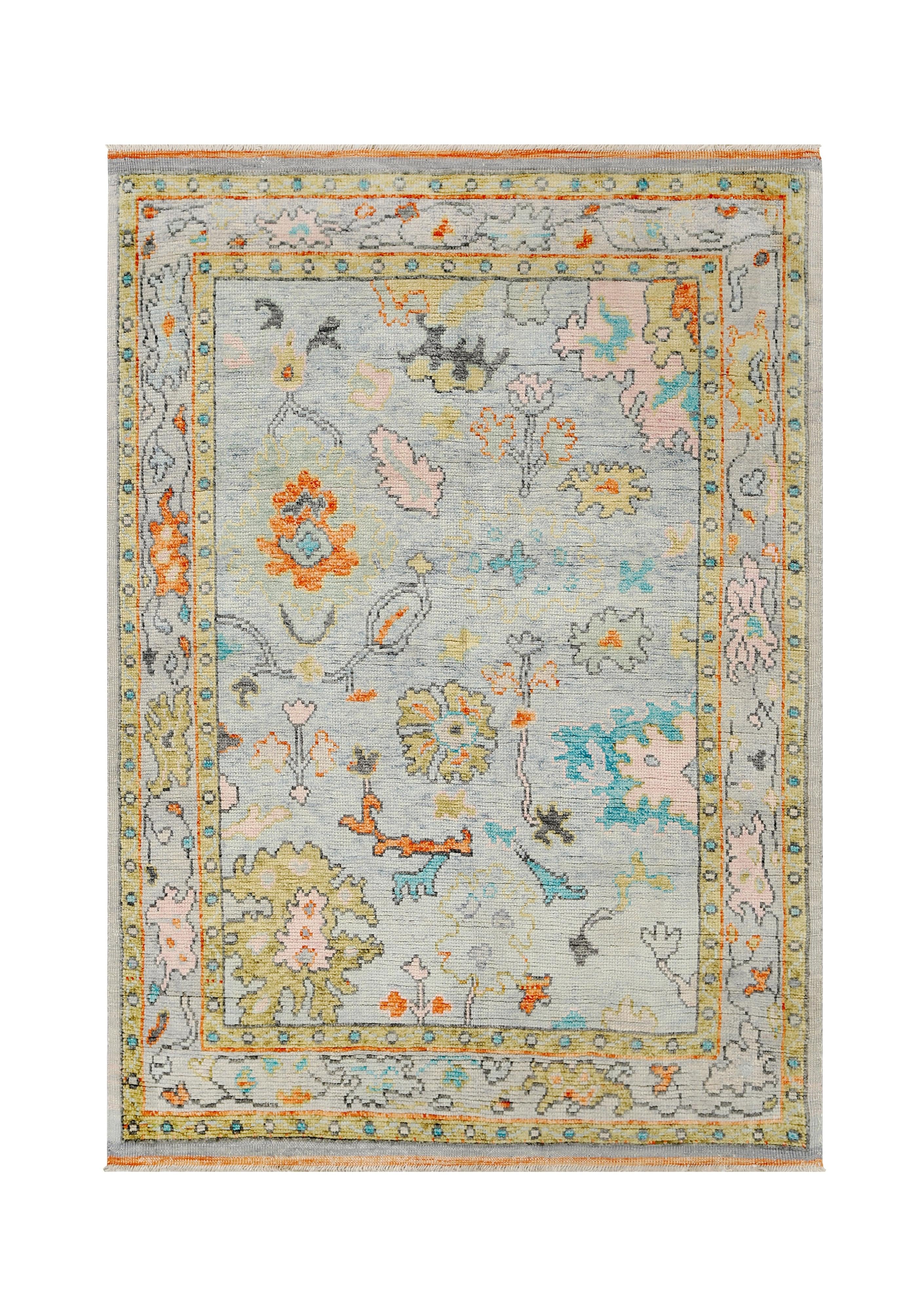 Transitional Oushak Rug