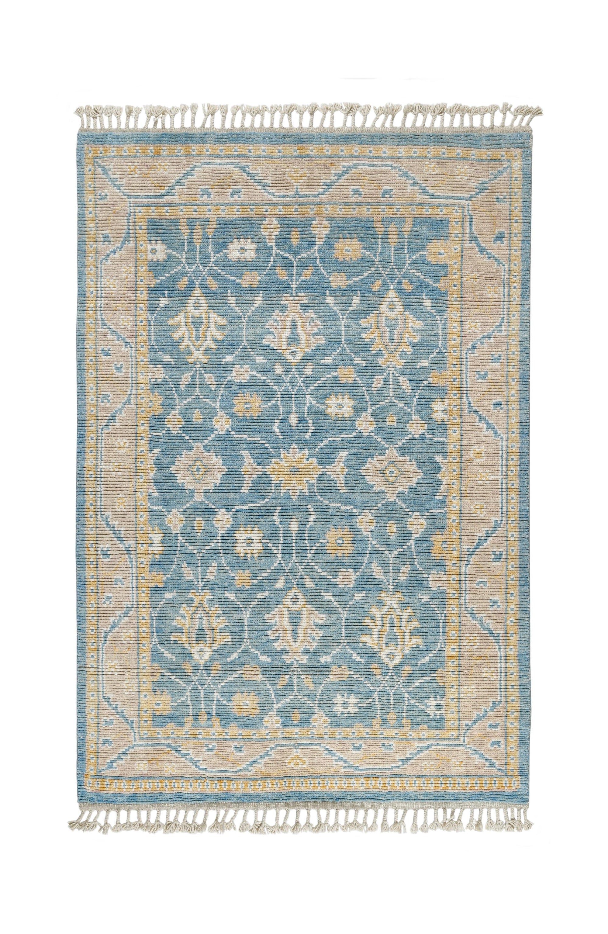 Transitional Oushak Rug