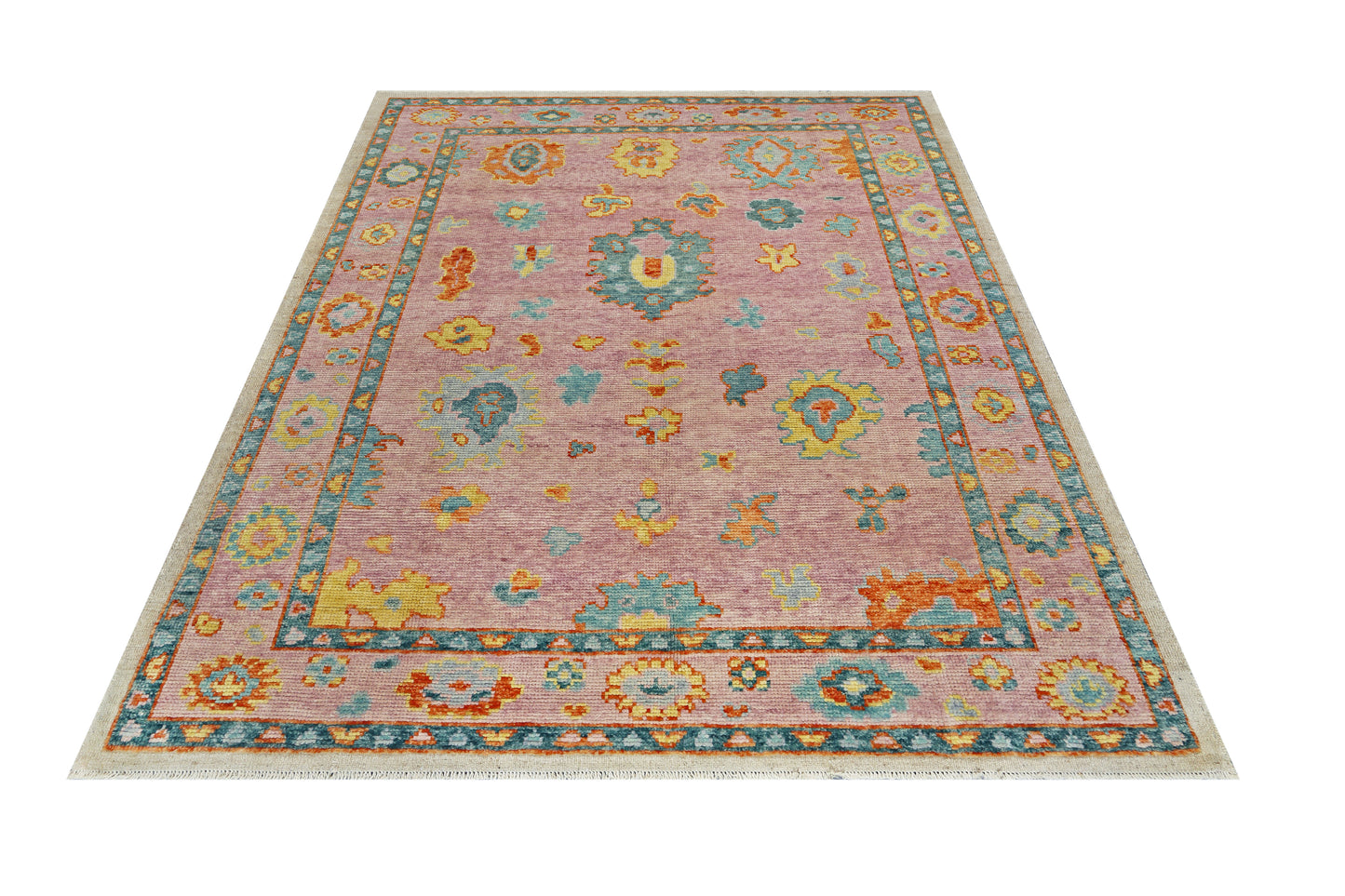 Transitional Oushak Rug