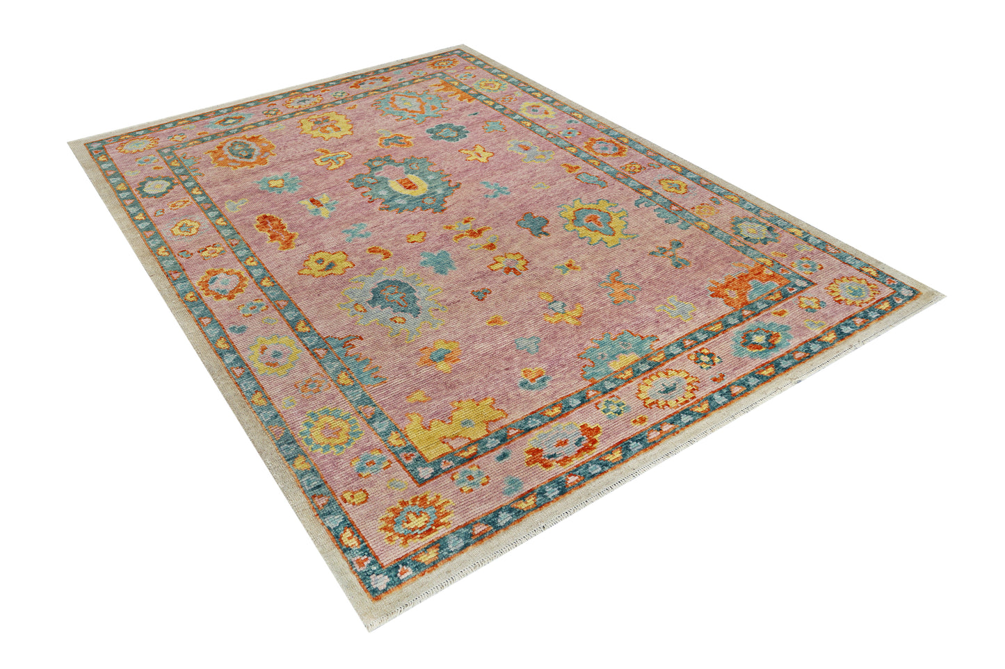 Transitional Oushak Rug