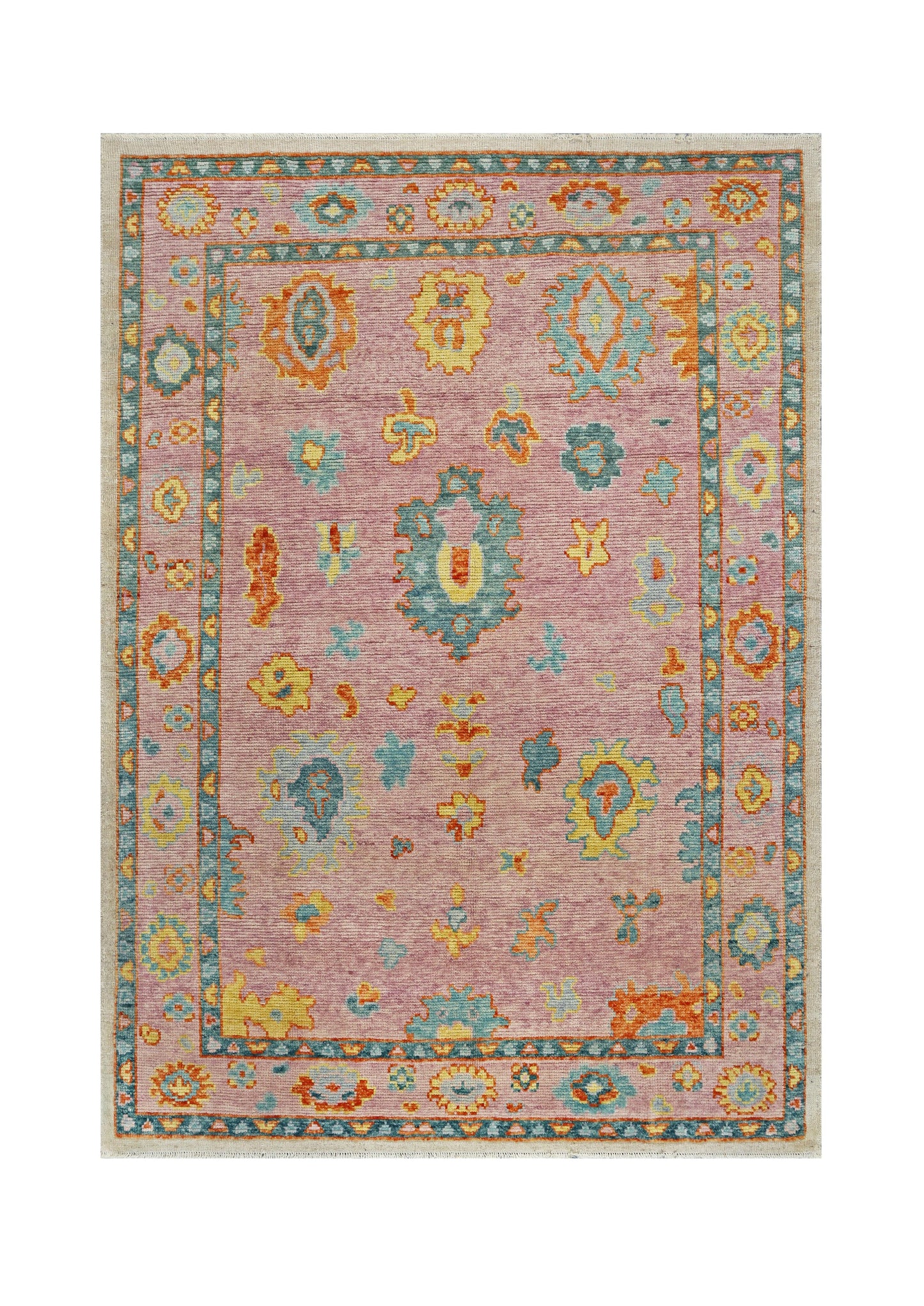 Transitional Oushak Rug