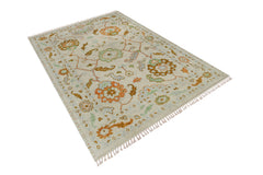 Transitional Oushak Rug