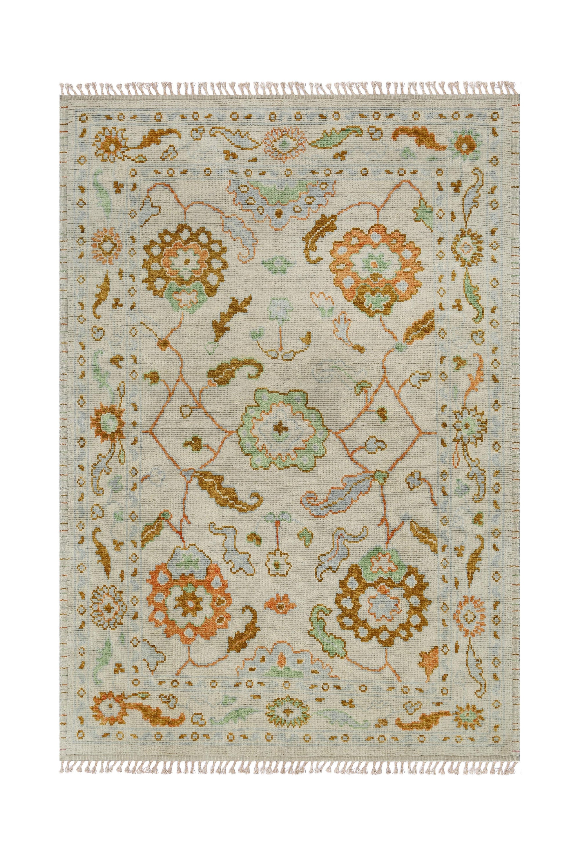 Transitional Oushak Rug