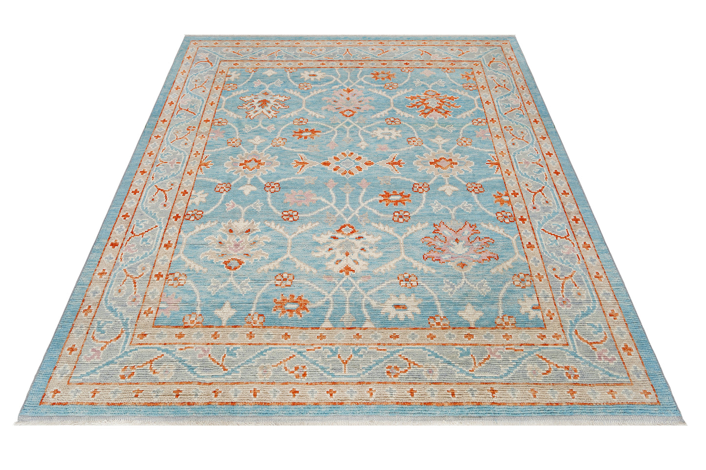 Transitional Oushak Rug