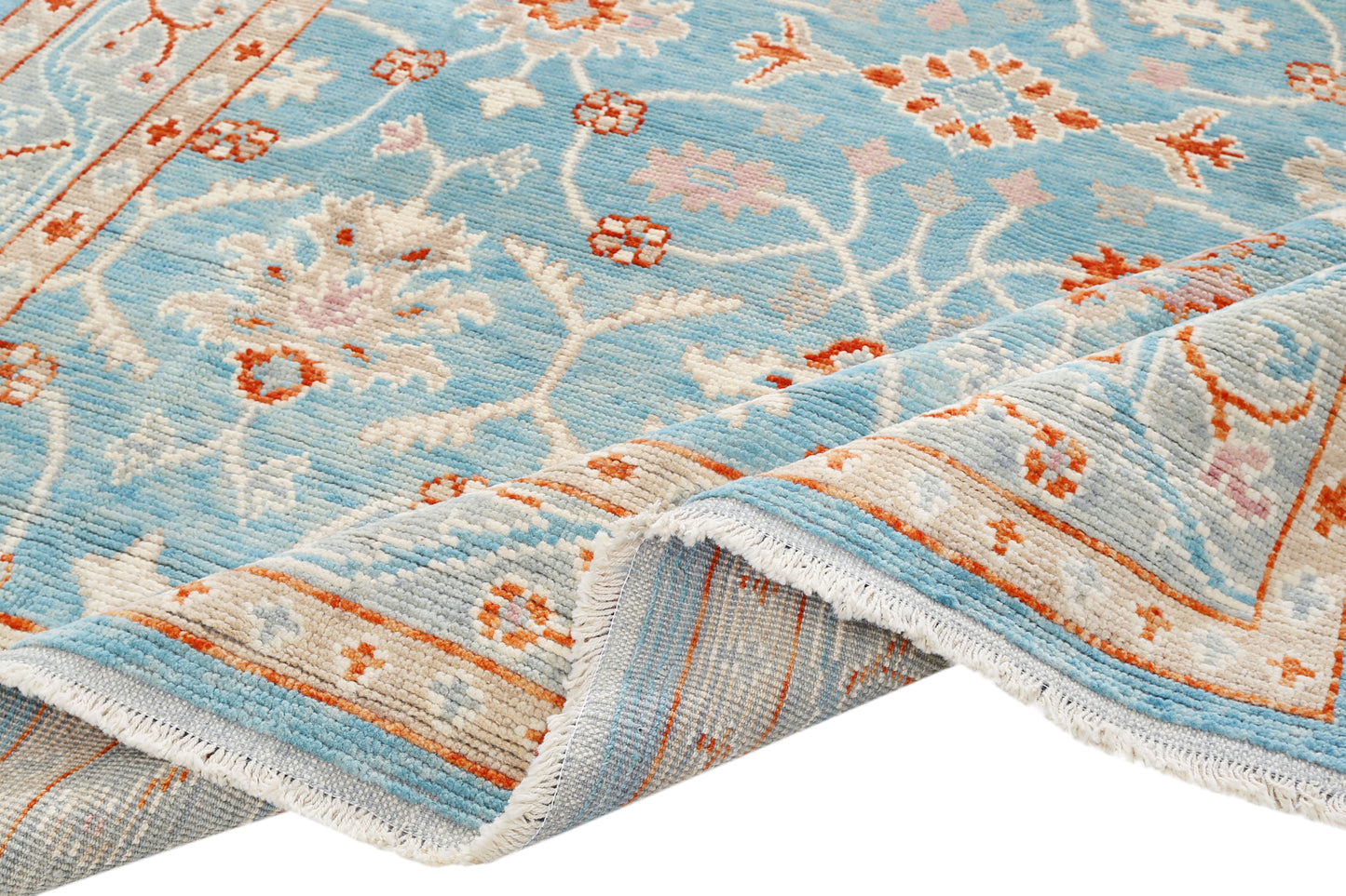 Transitional Oushak Rug