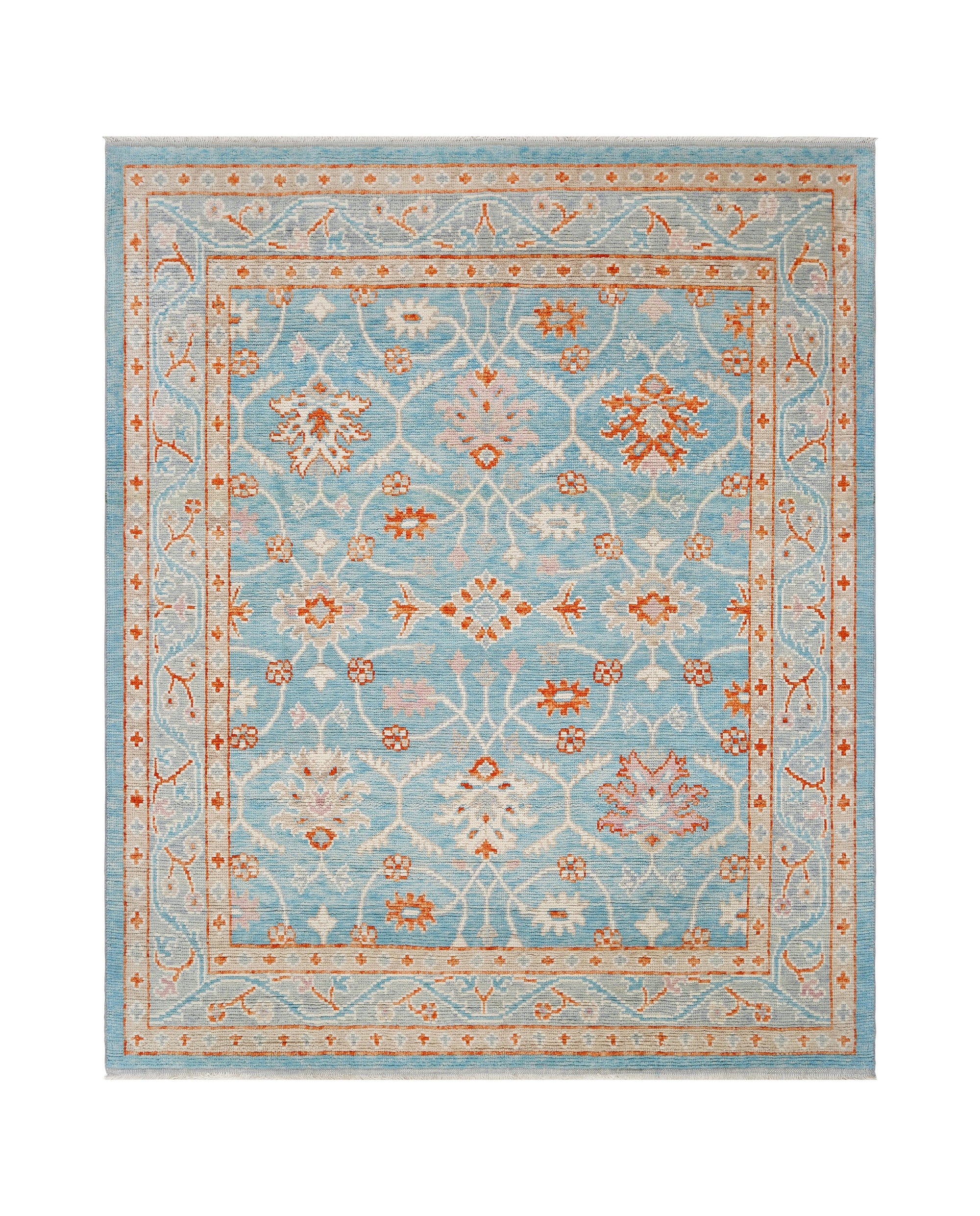 Transitional Oushak Rug