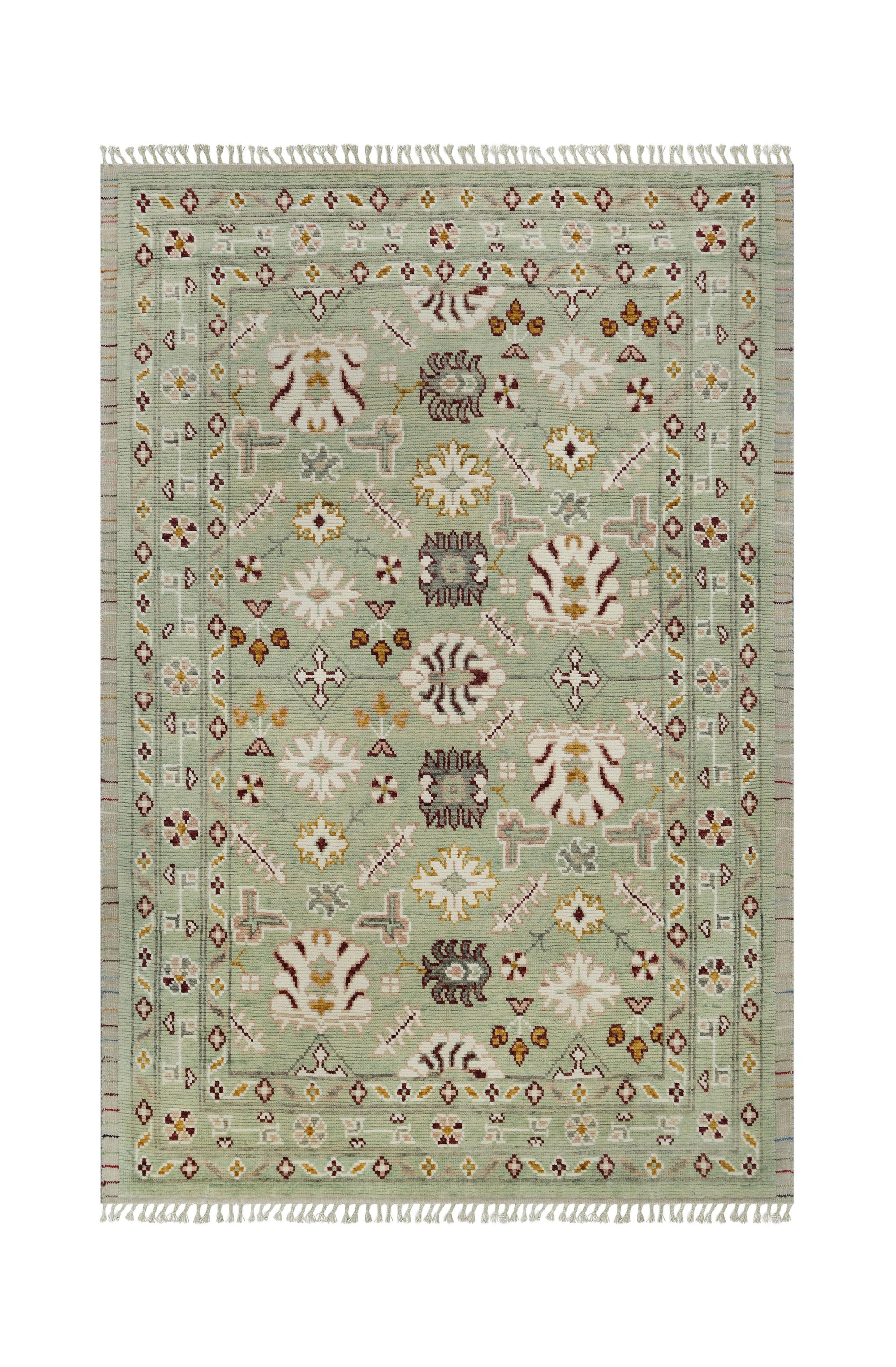 Transitional Oushak Rug