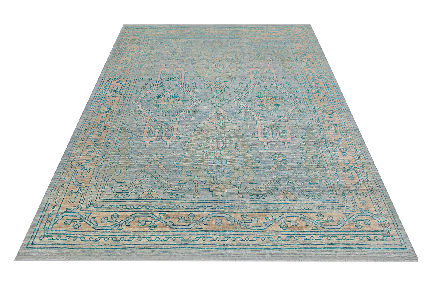 Transitional Oushak Rug
