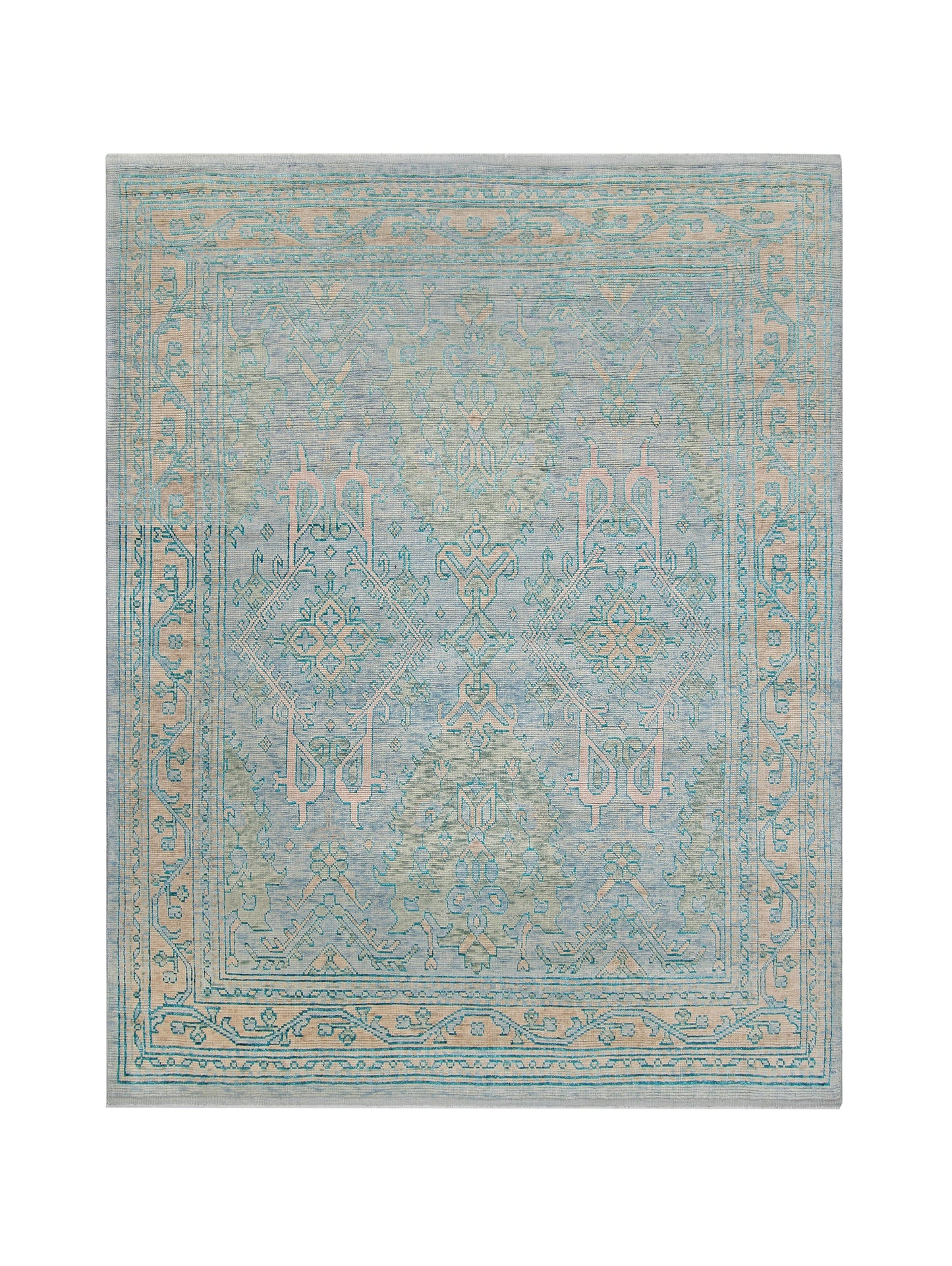 Transitional Oushak Rug