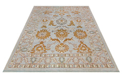Transitional Oushak Rug