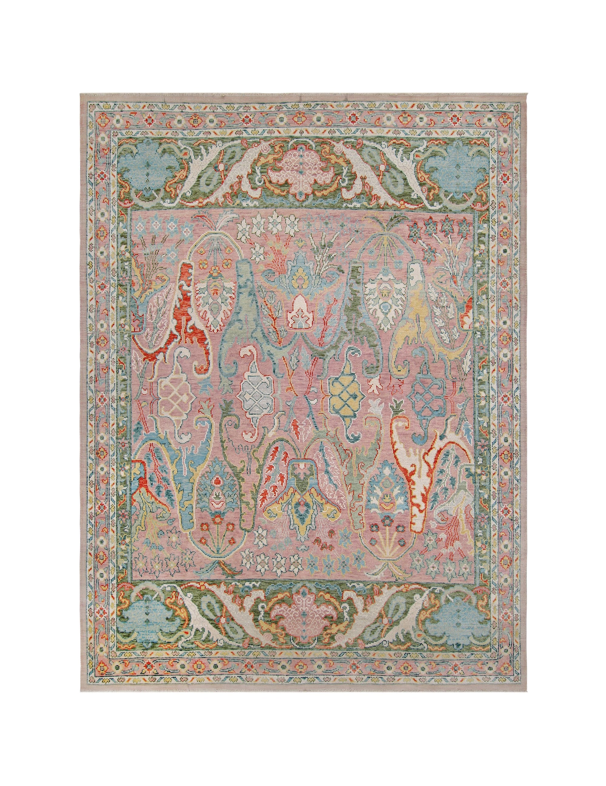 Transitional Oushak Rug