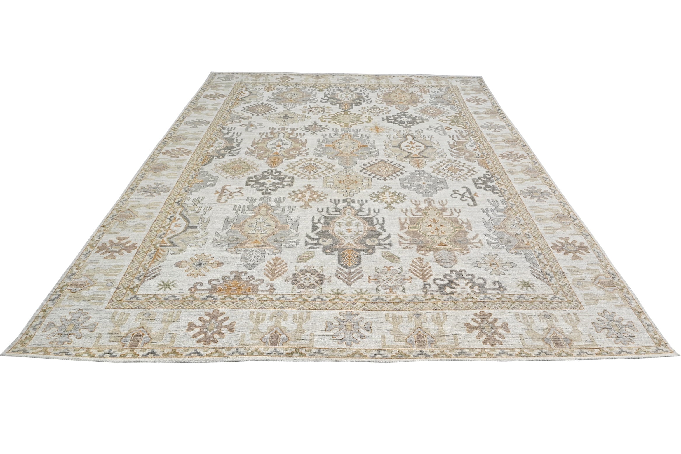 Transitional Oushak Rug
