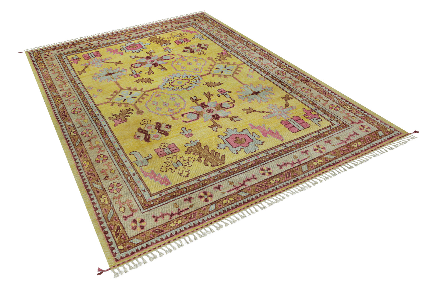 Transitional Oushak Rug
