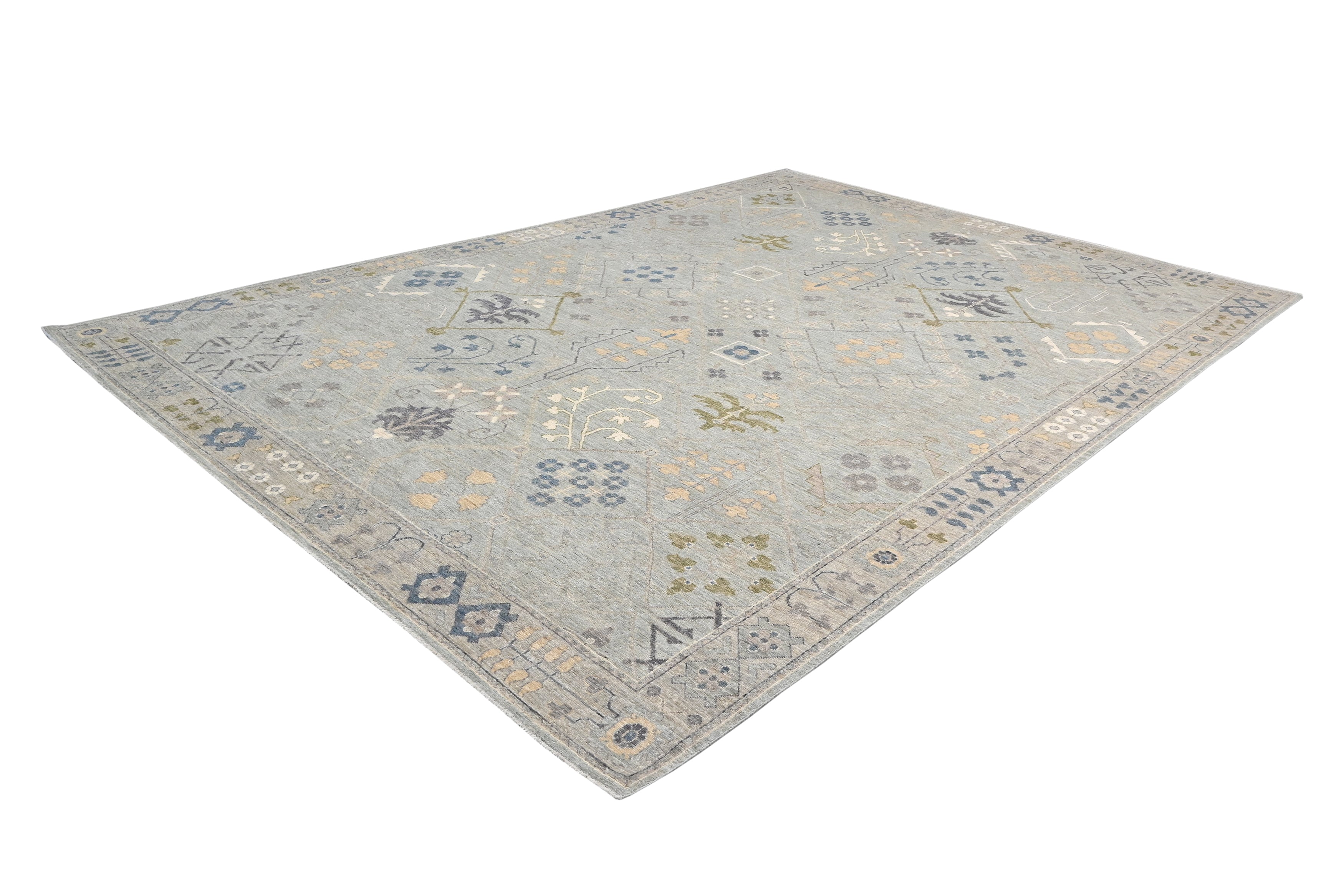 Transitional Oushak Rug
