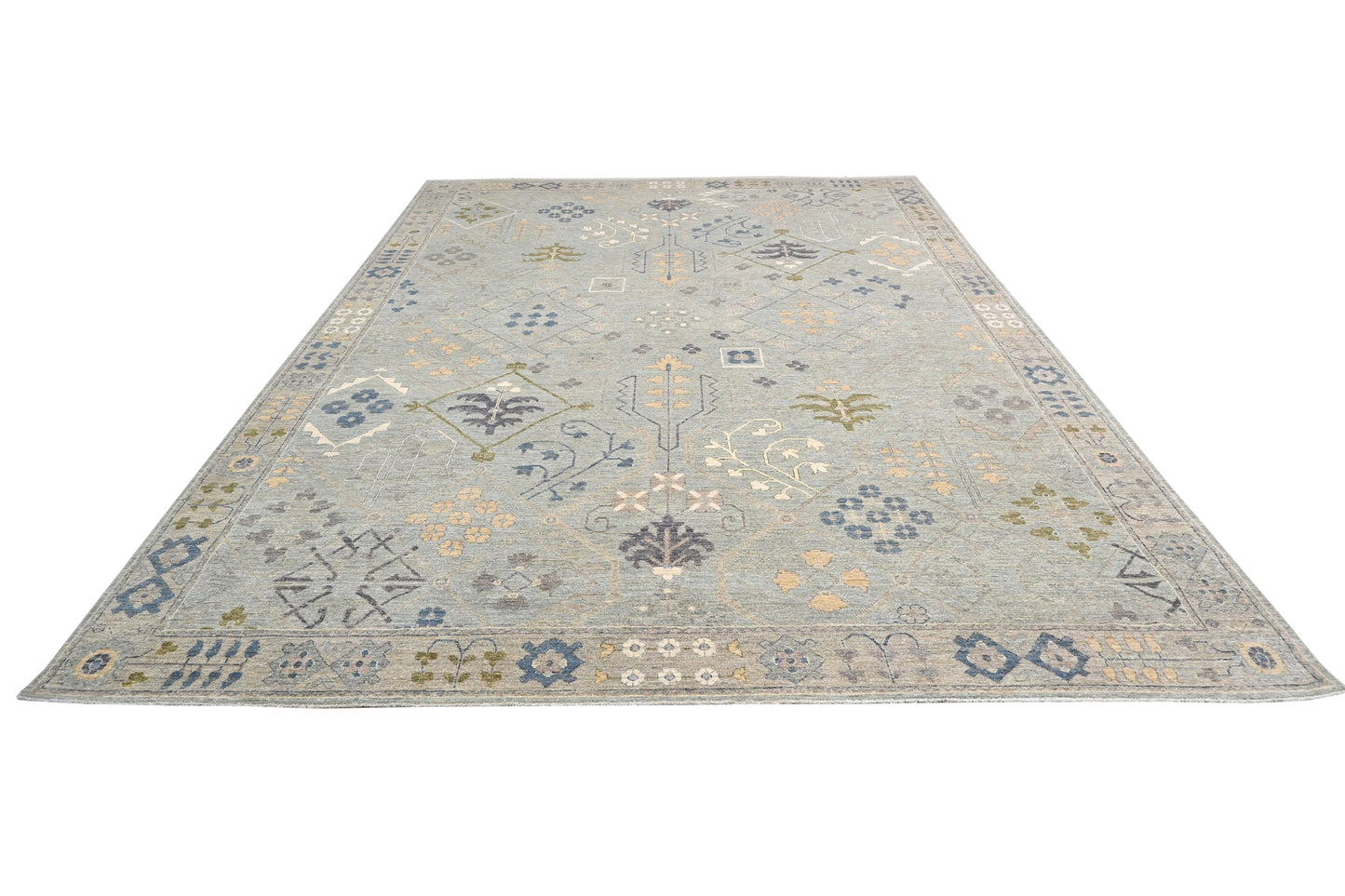 Transitional Oushak Rug