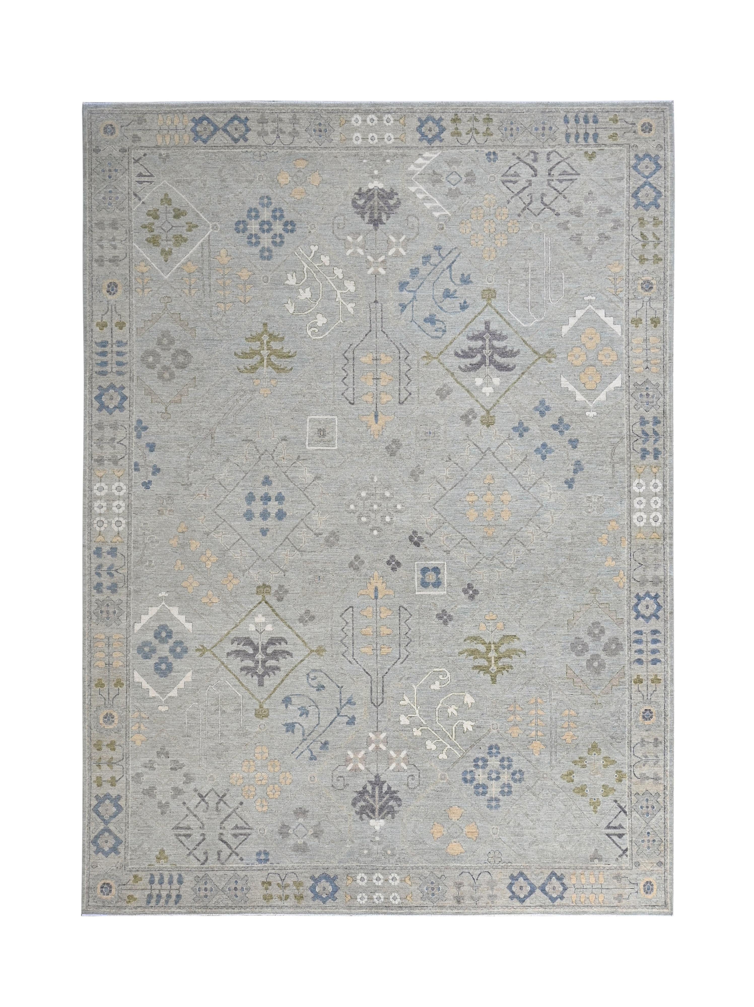Transitional Oushak Rug