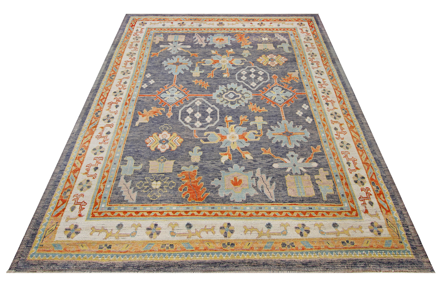 Transitional Oushak Rug