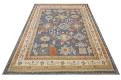 Transitional Oushak Rug