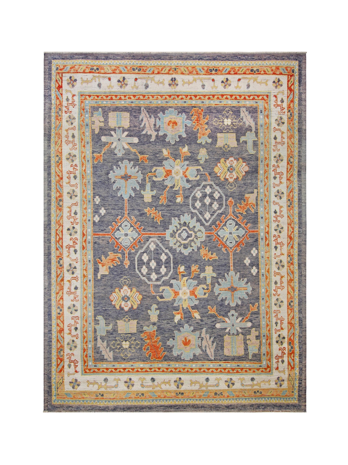 Transitional Oushak Rug