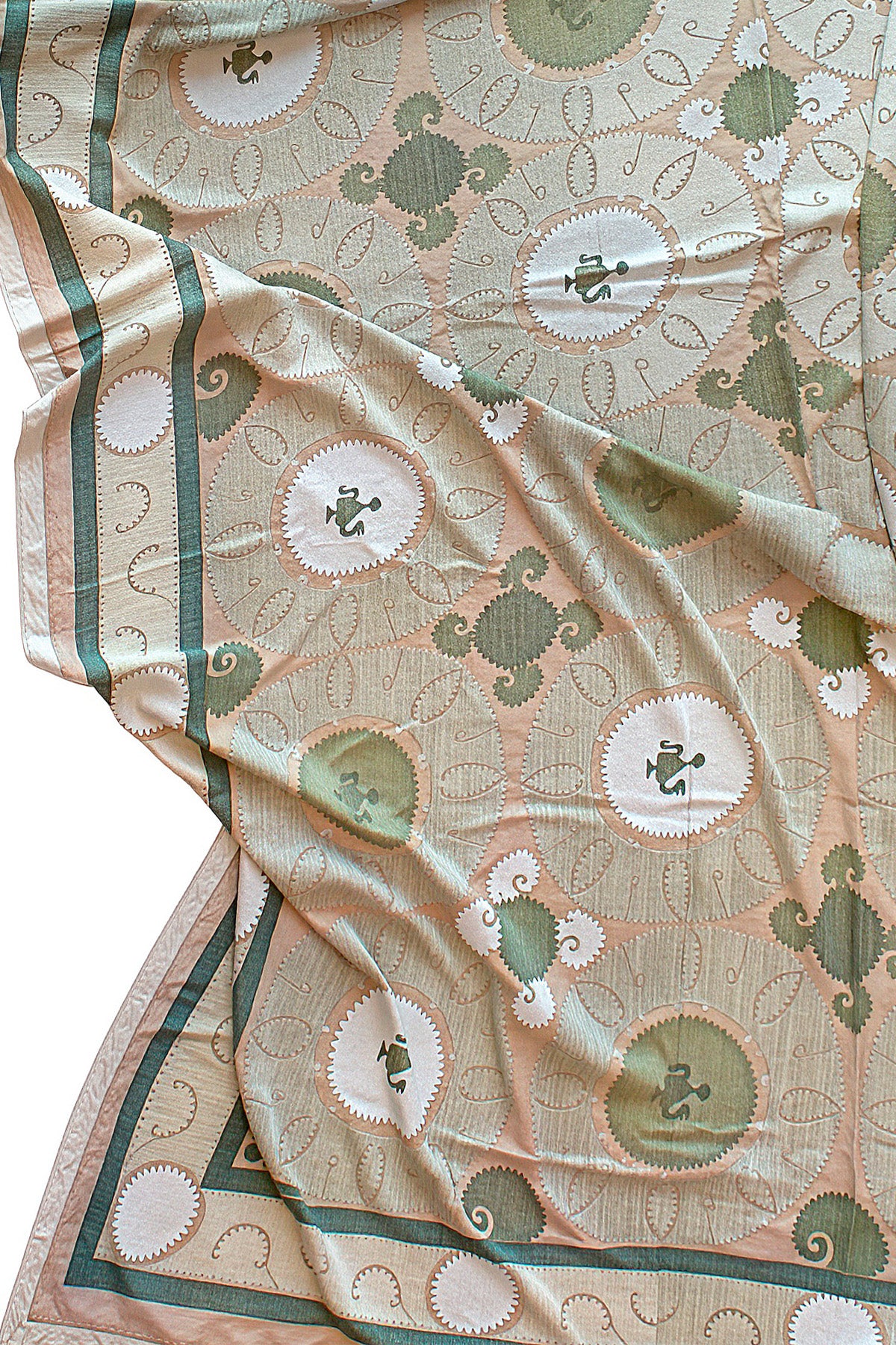 Vintage Silk Uzbek Suzani