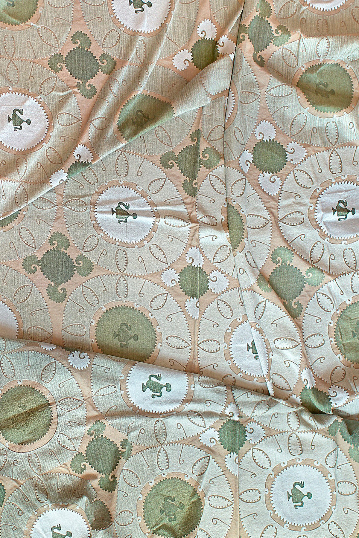 Vintage Silk Uzbek Suzani