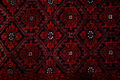 Vintage Afghan Baluch Rug