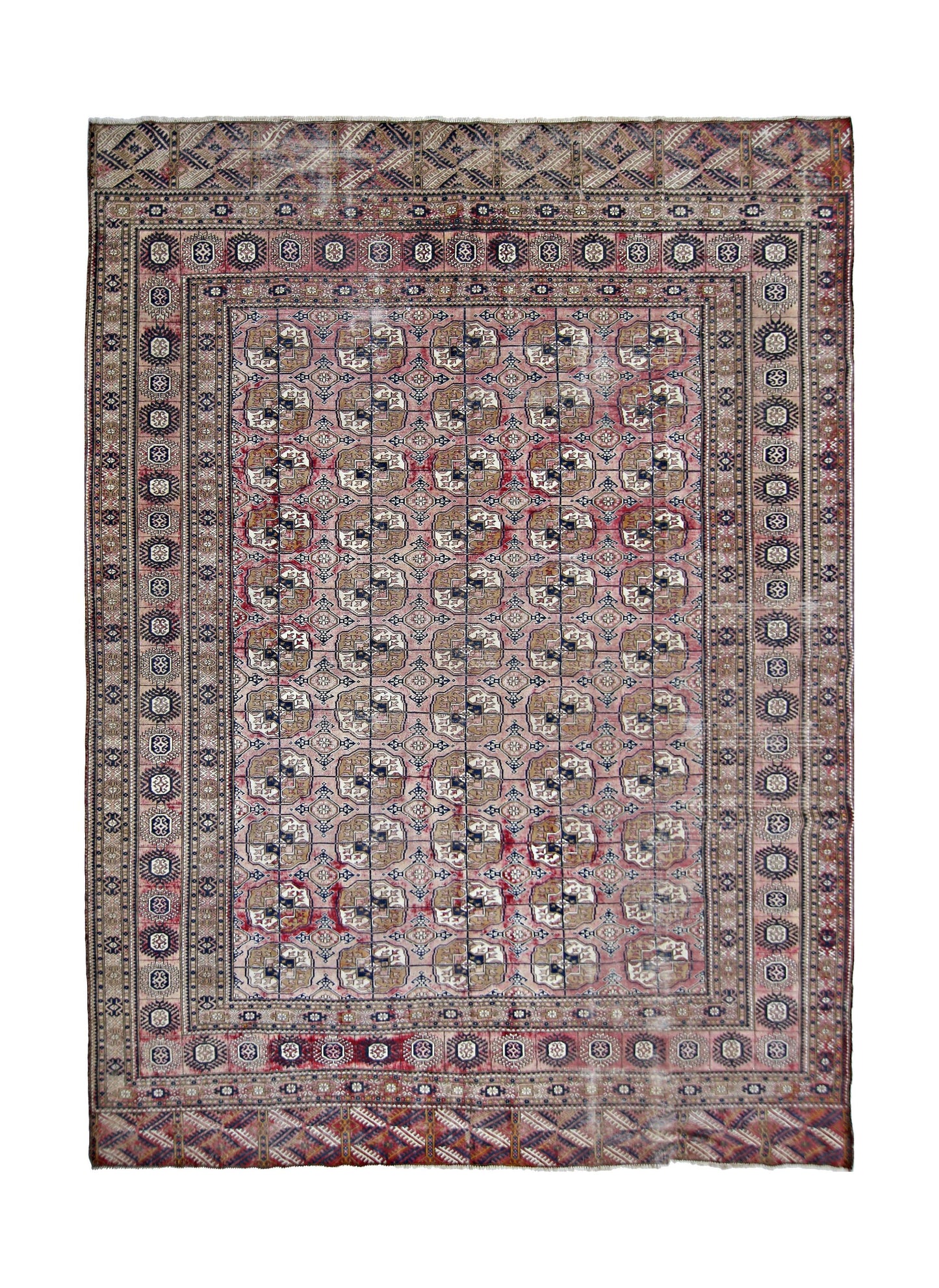 Vintage Afghan Turkmen Rug