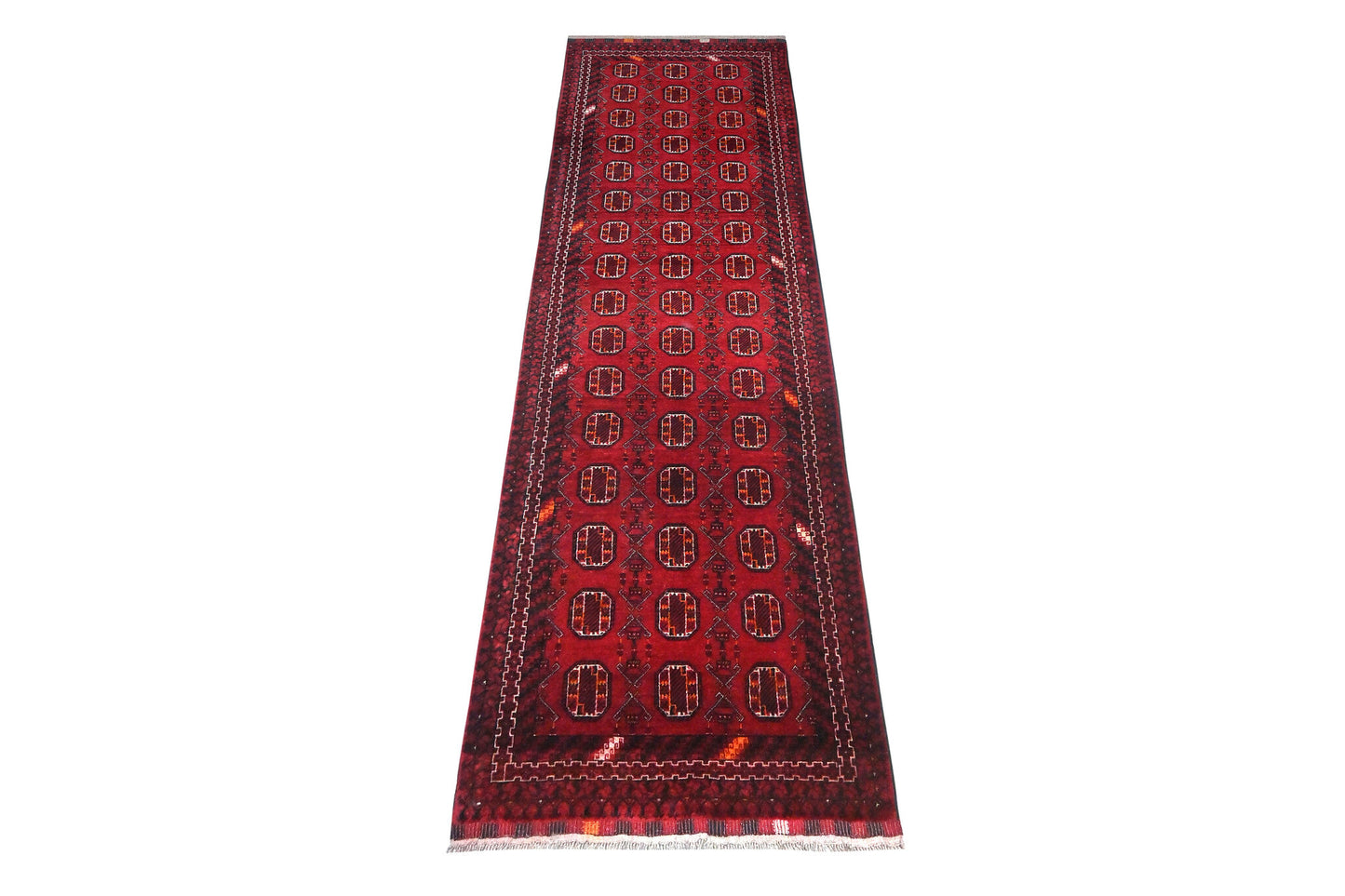 Vintage Afghan Turkmen Runner
