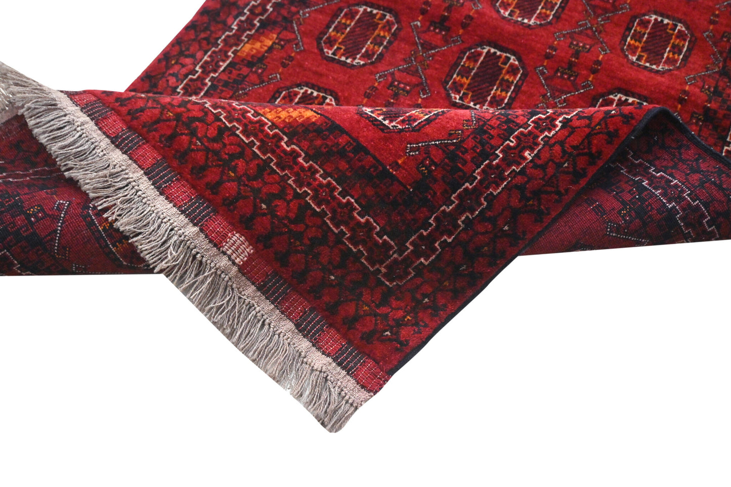 Vintage Afghan Turkmen Runner