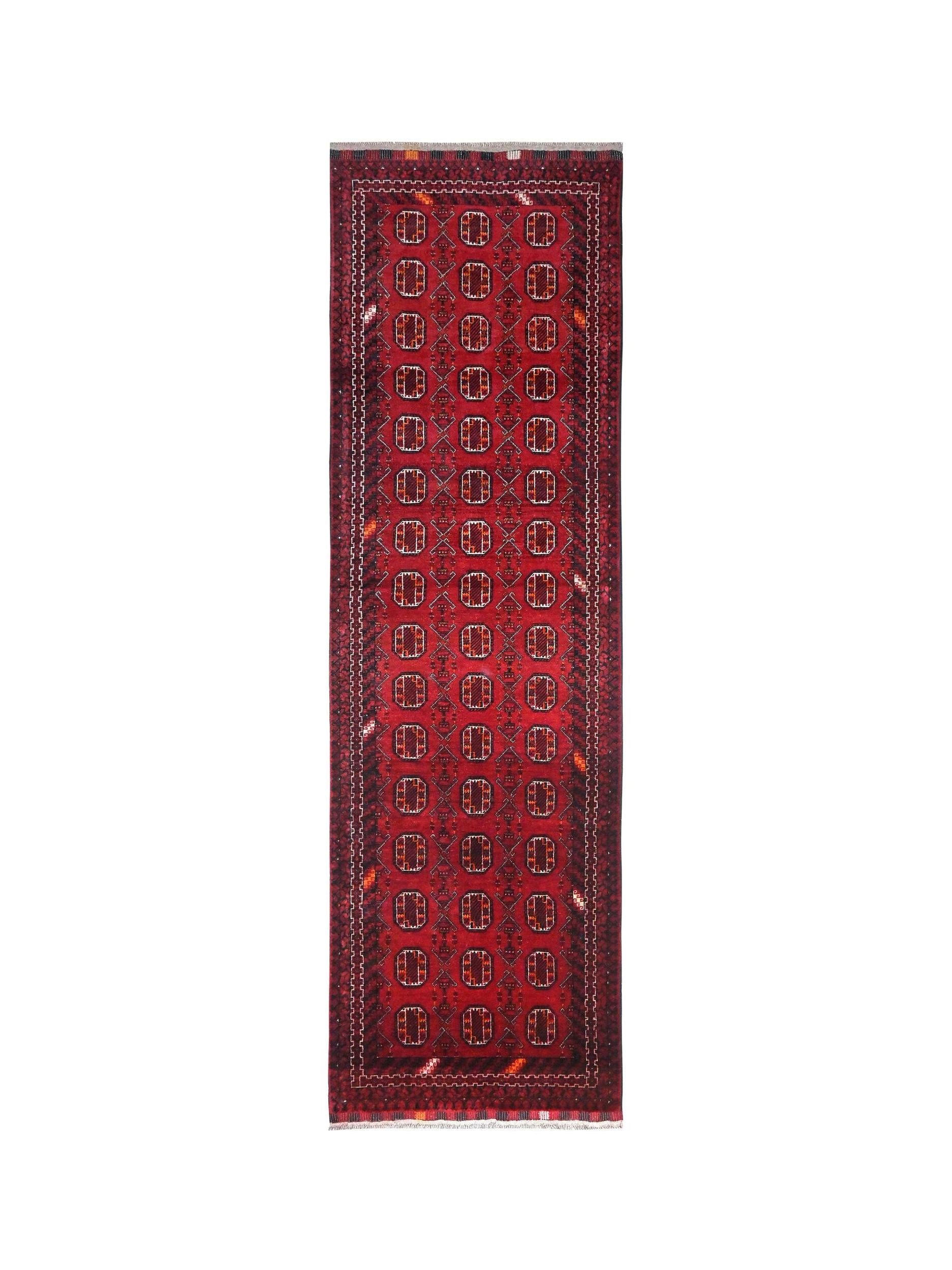 Vintage Afghan Turkmen Runner