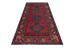 Vintage Caucasian Kazak Rug