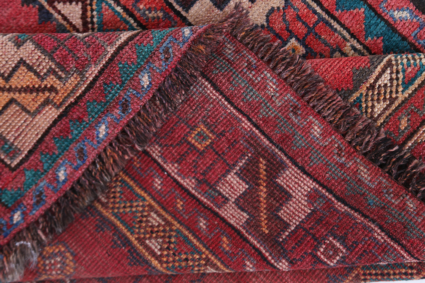 Vintage Caucasian Kazak Rug