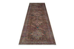 Vintage Caucasian Kazak Runner