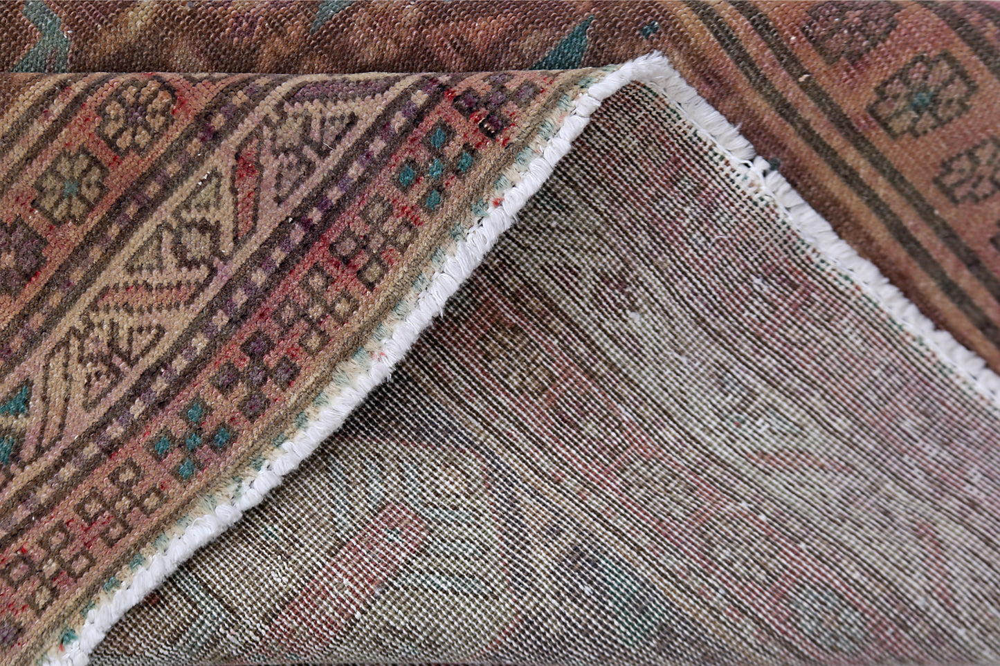 Vintage Caucasian Kazak Runner