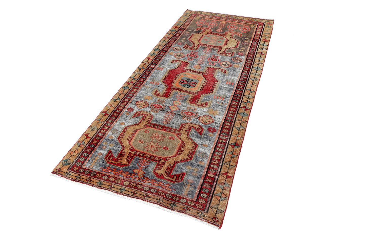 Vintage Persian Ardabil Runner